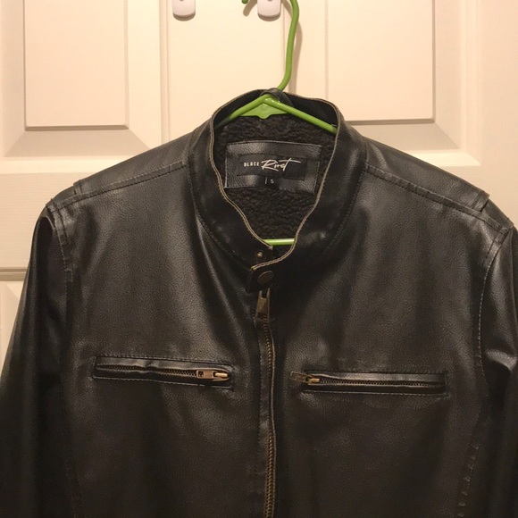 Black Rivet G-III faux “leather” jacket - Picture 3 of 5